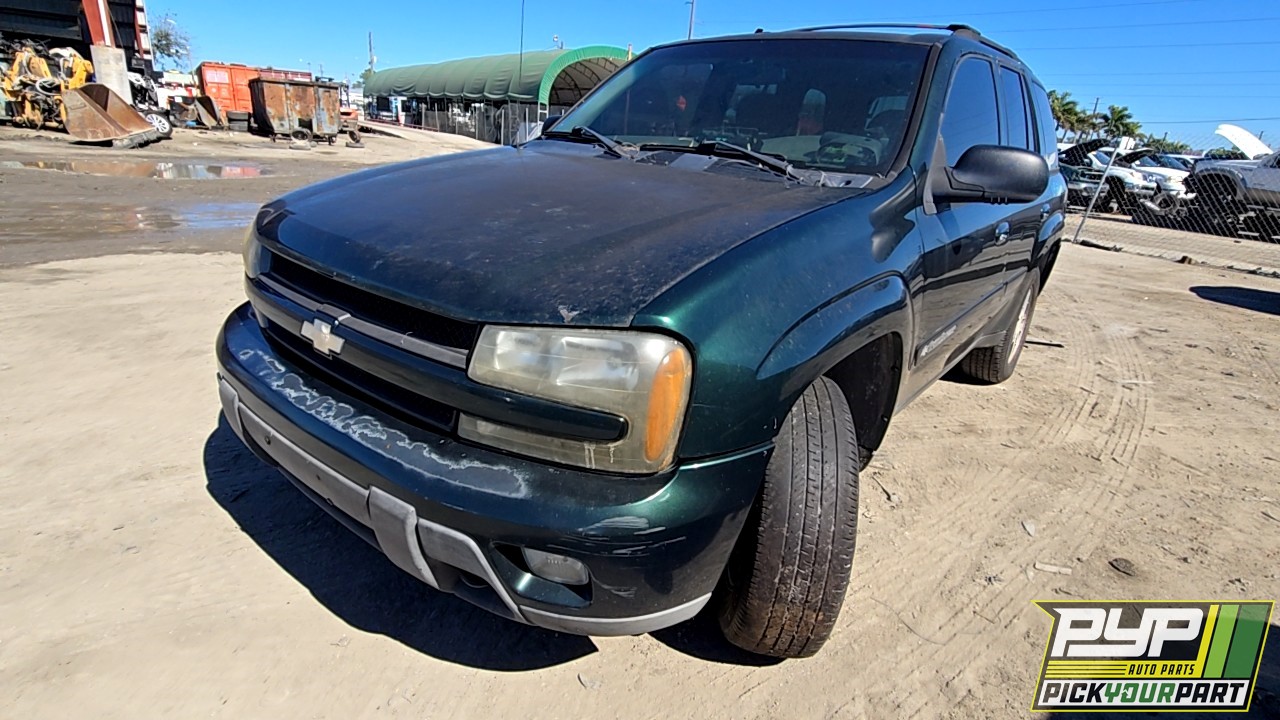 2004 CHEVROLET TRAILBLAZER partes disponibles