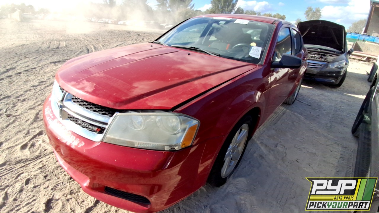 2013 DODGE AVENGER partes disponibles