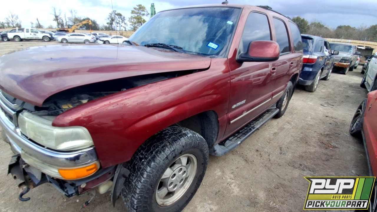 2003 CHEVROLET TAHOE partes disponibles