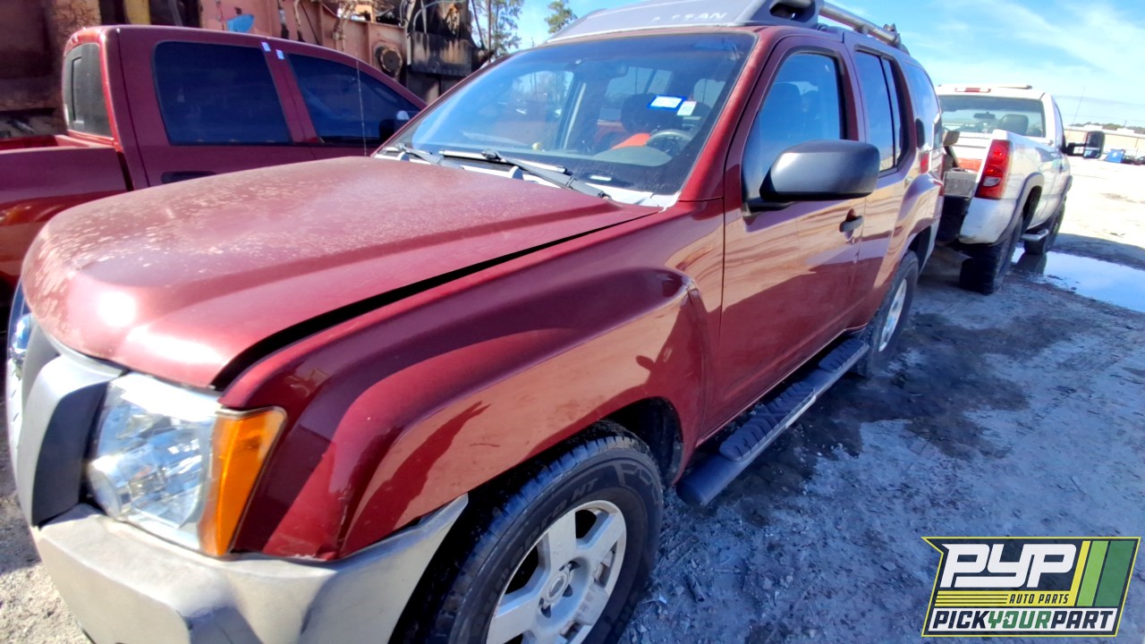 2007 NISSAN XTERRA partes disponibles