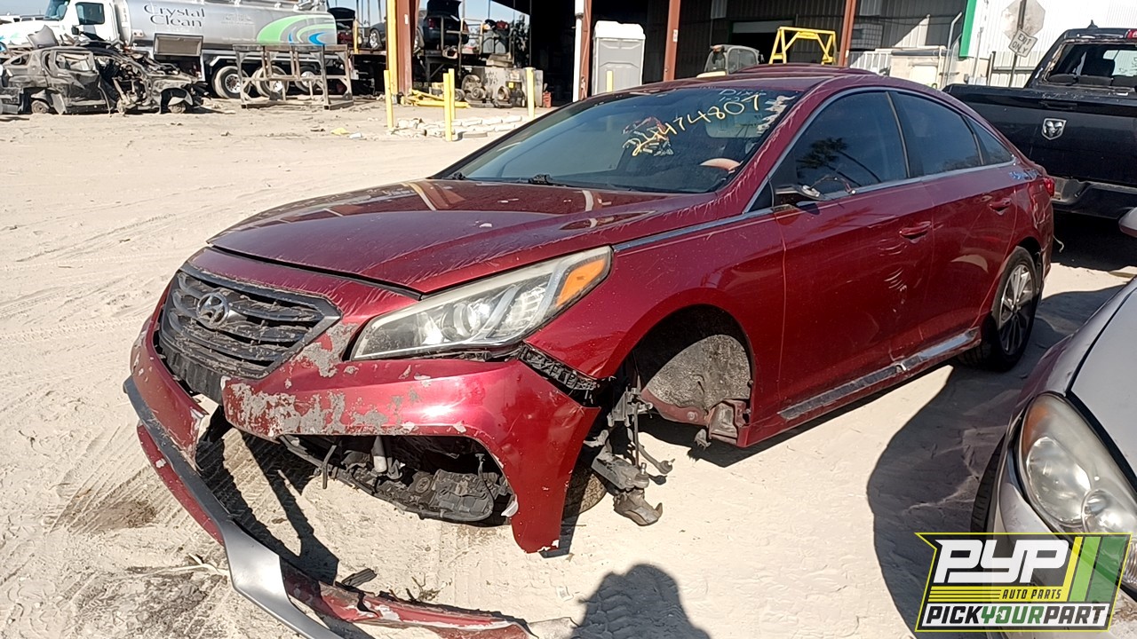 2015 HYUNDAI SONATA partes disponibles