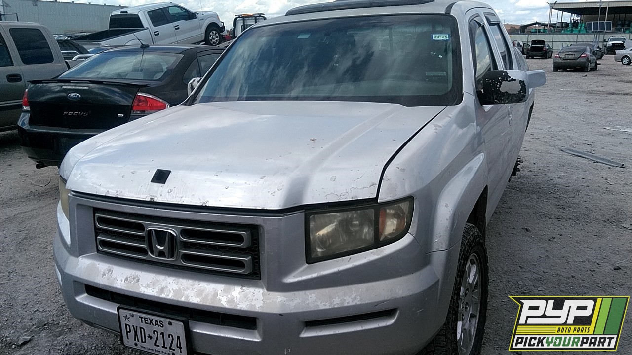 2008 HONDA RIDGELINE partes disponibles