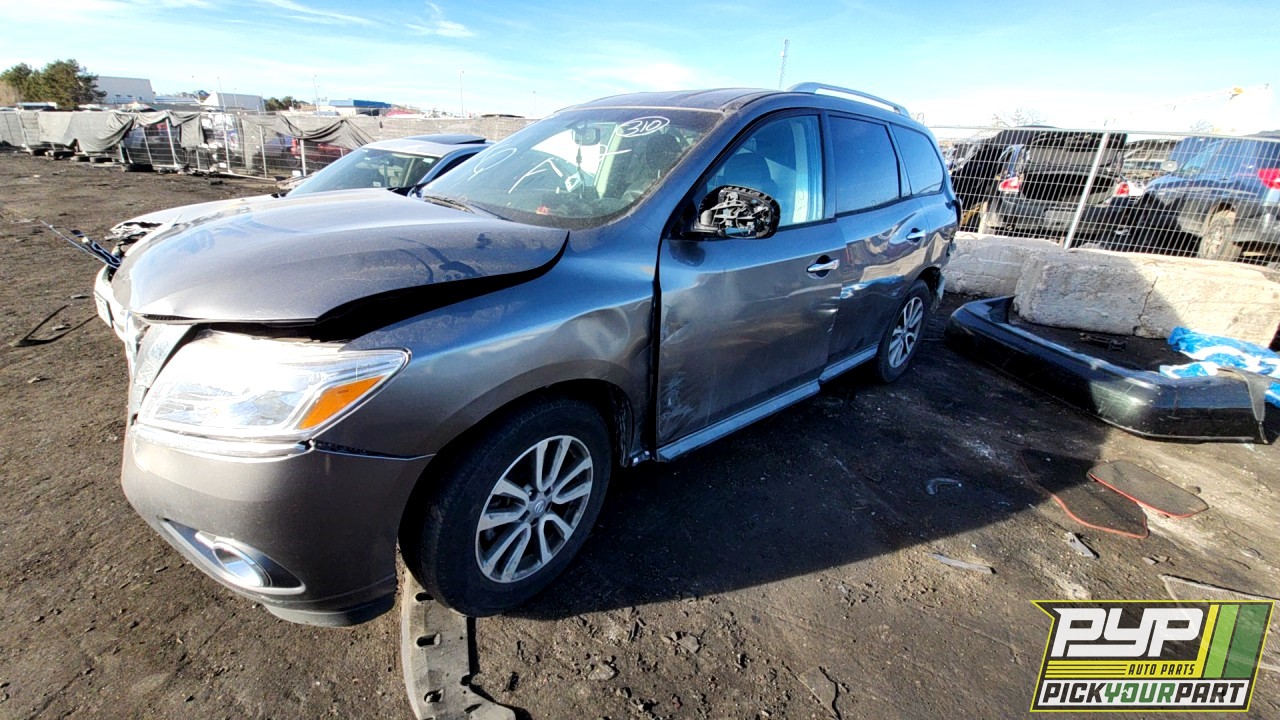 2016 NISSAN PATHFINDER partes disponibles