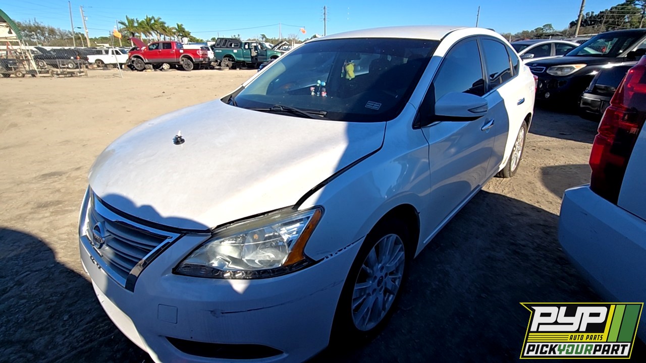 2013 NISSAN SENTRA partes disponibles