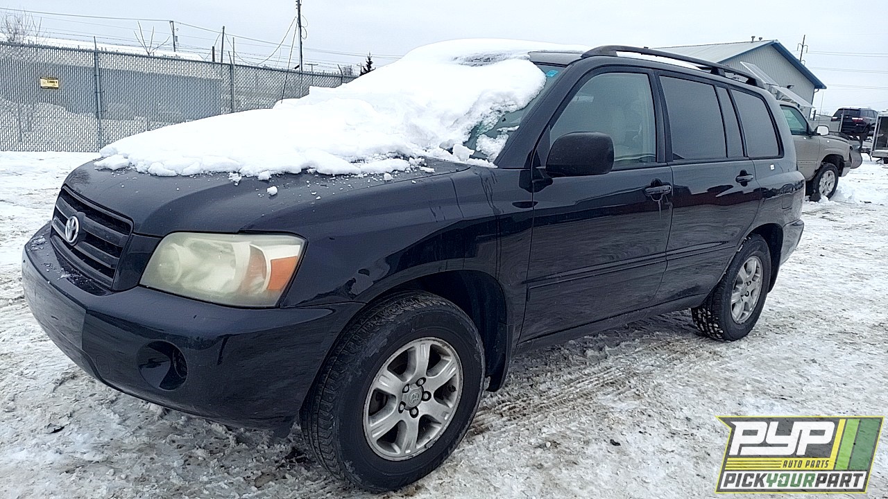 2004 TOYOTA HIGHLANDER partes disponibles