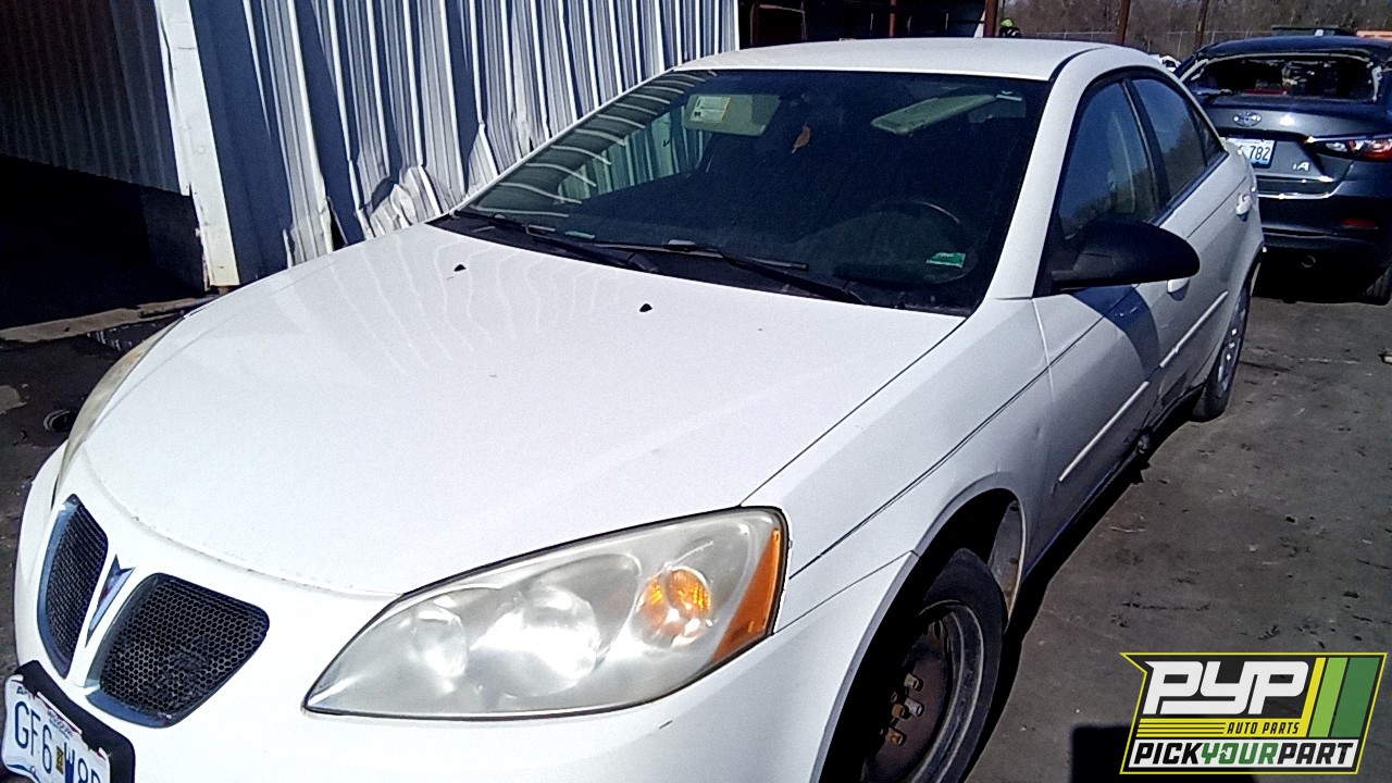2007 PONTIAC G6 partes disponibles