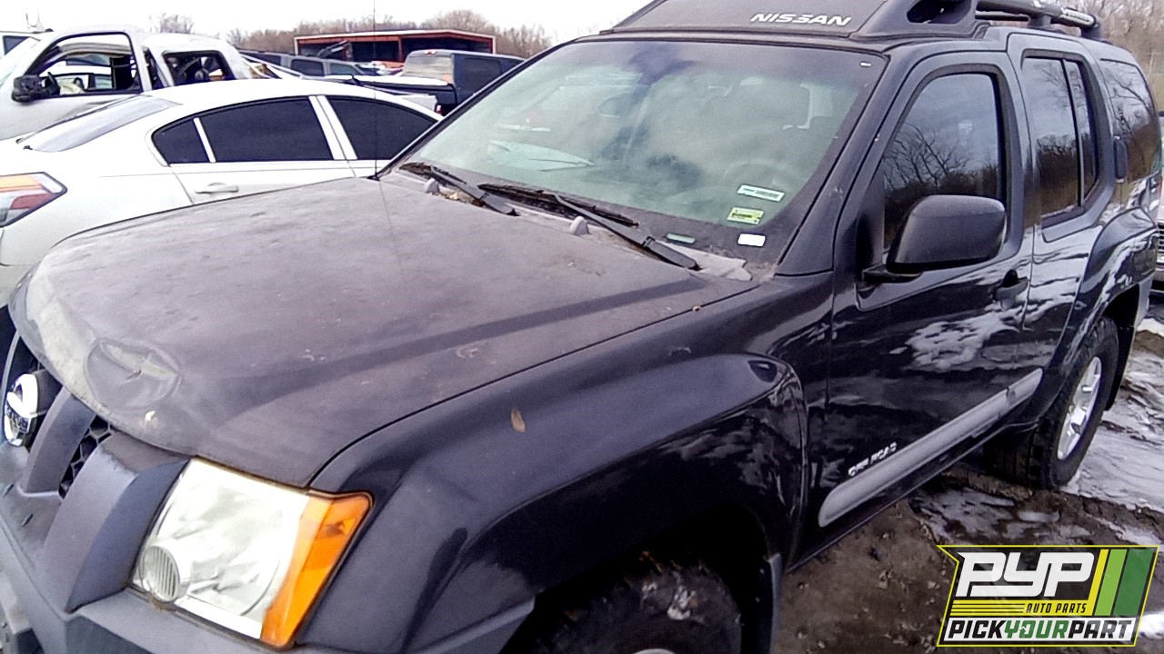2007 NISSAN XTERRA partes disponibles