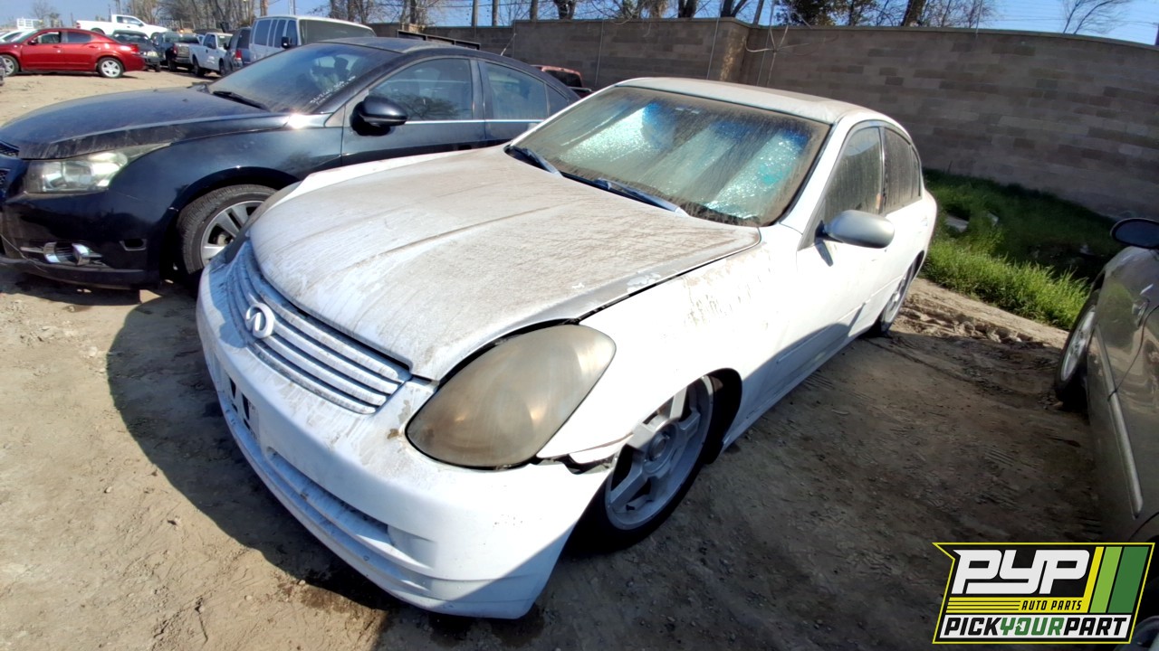 2003 INFINITI G35 available for parts