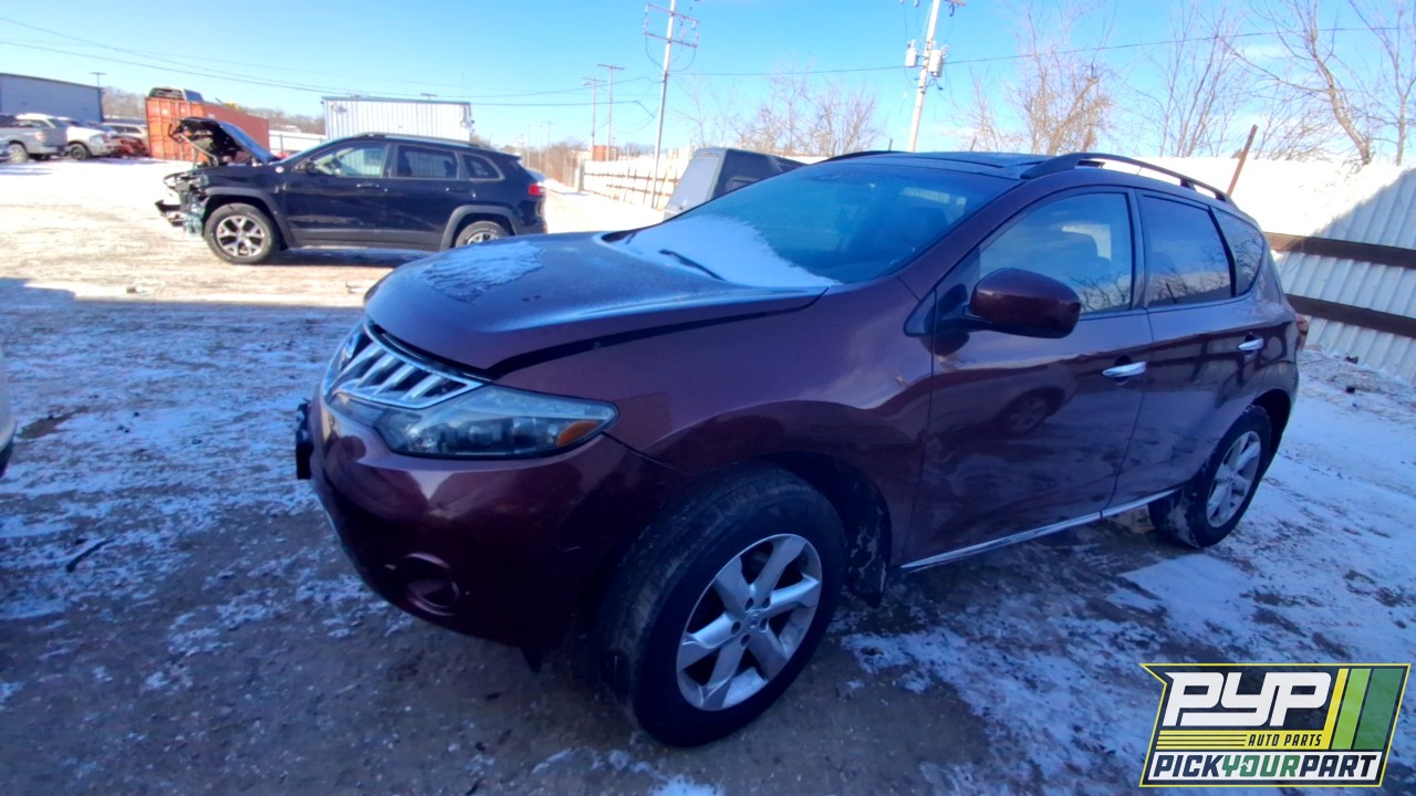 2009 NISSAN MURANO available for parts