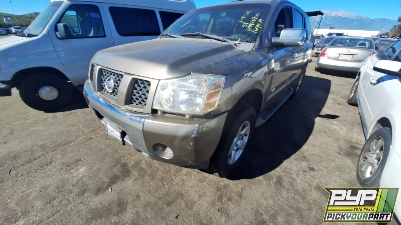 2007 NISSAN ARMADA partes disponibles