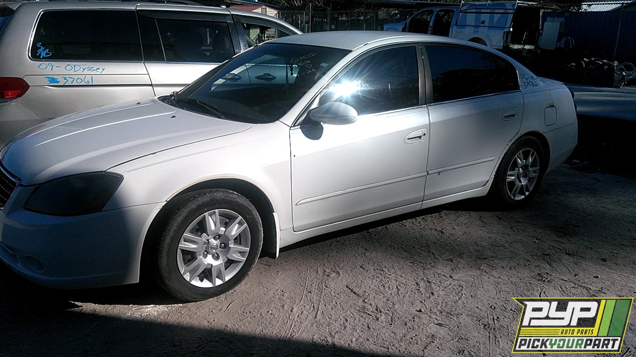 2006 NISSAN ALTIMA partes disponibles