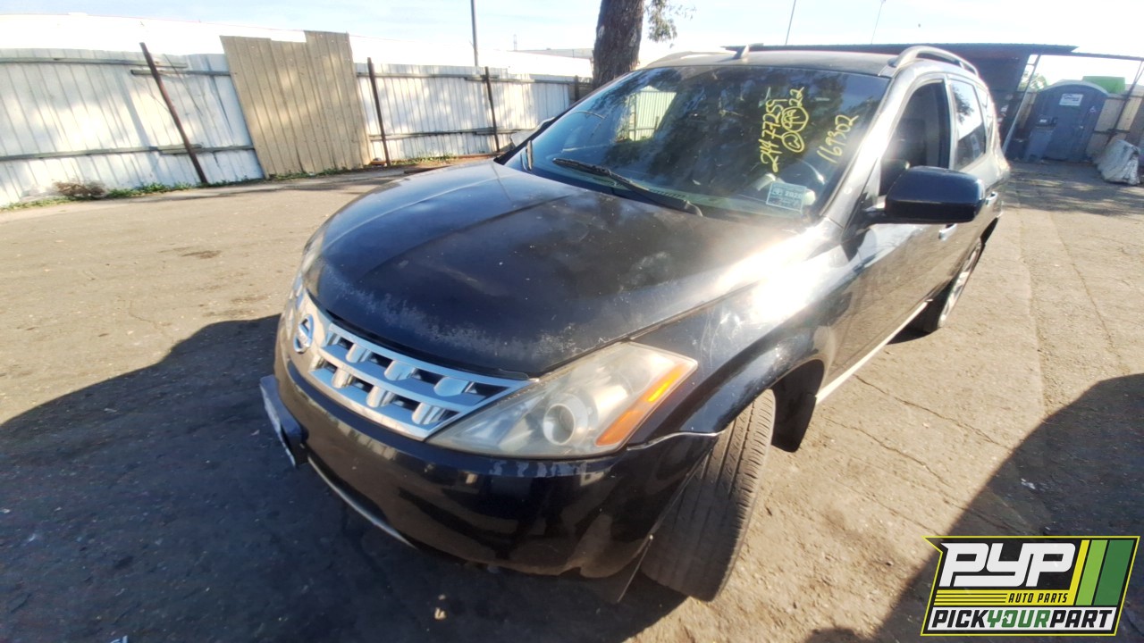 2004 NISSAN MURANO available for parts