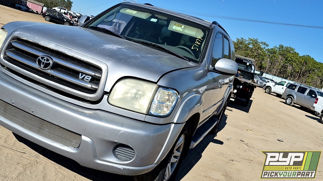 2001 TOYOTA SEQUOIA available for parts