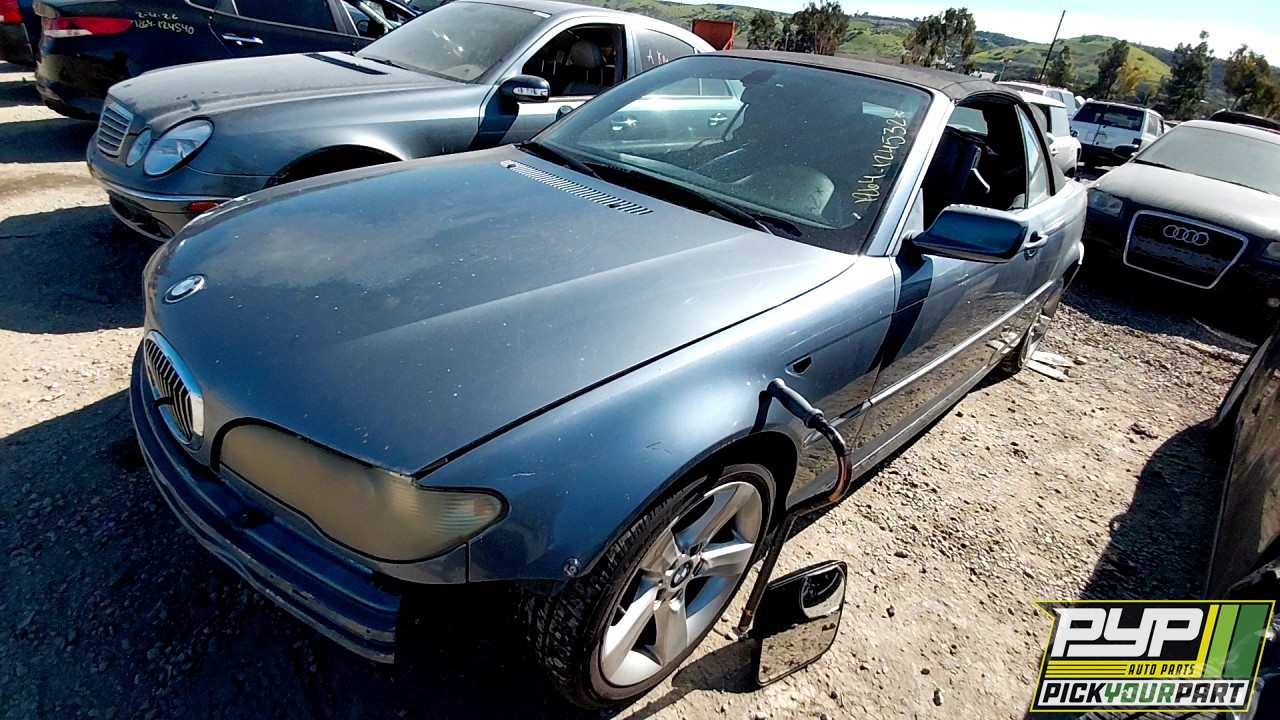 2005 BMW 325CI partes disponibles