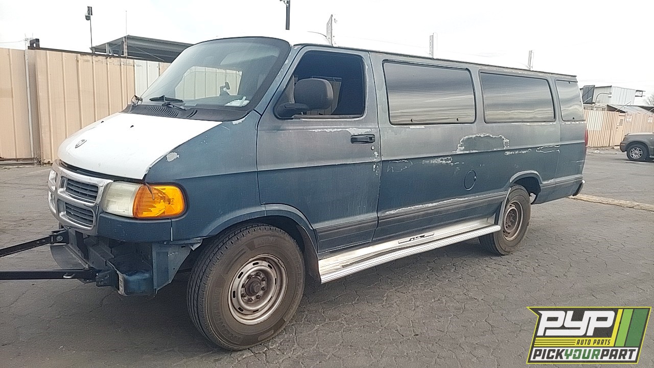 2001 DODGE RAM 3500 VAN available for parts