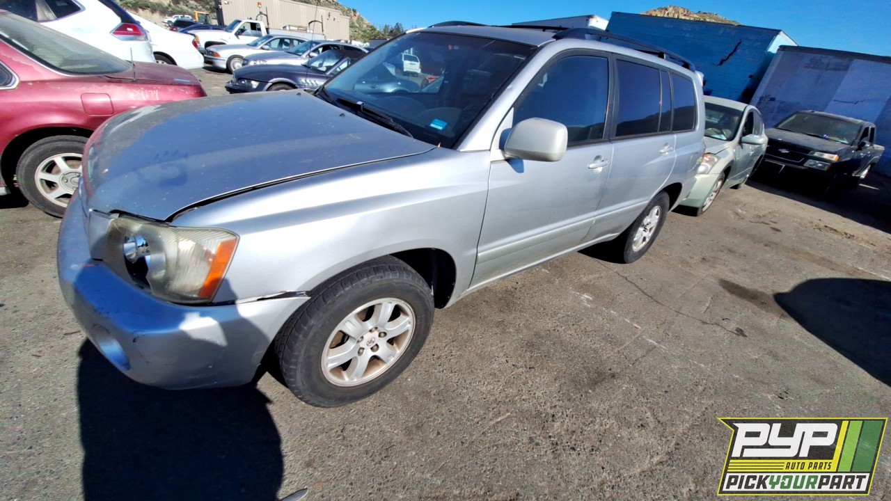 2001 TOYOTA HIGHLANDER available for parts