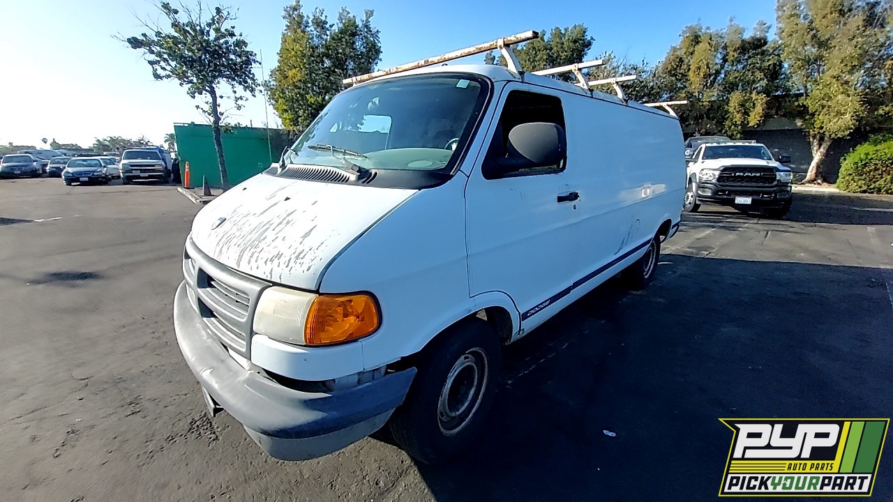 2003 DODGE RAM 2500 VAN partes disponibles