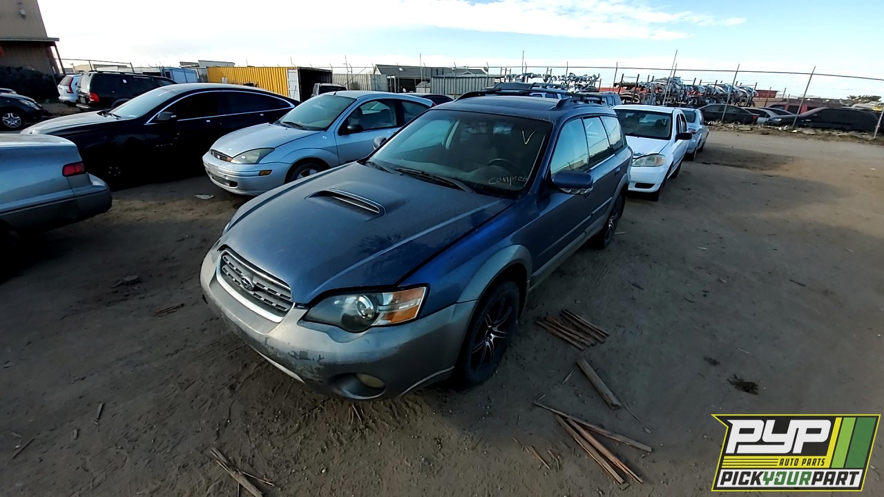 2005 SUBARU OUTBACK available for parts