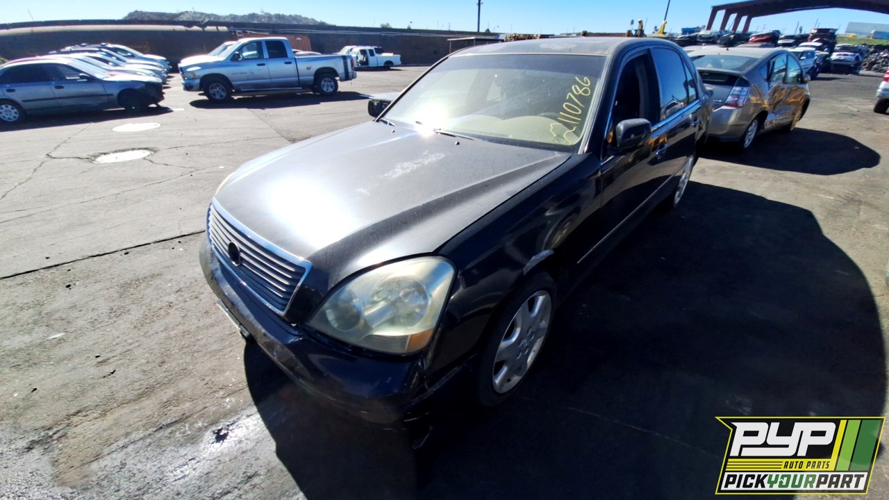 2001 LEXUS LS430 available for parts