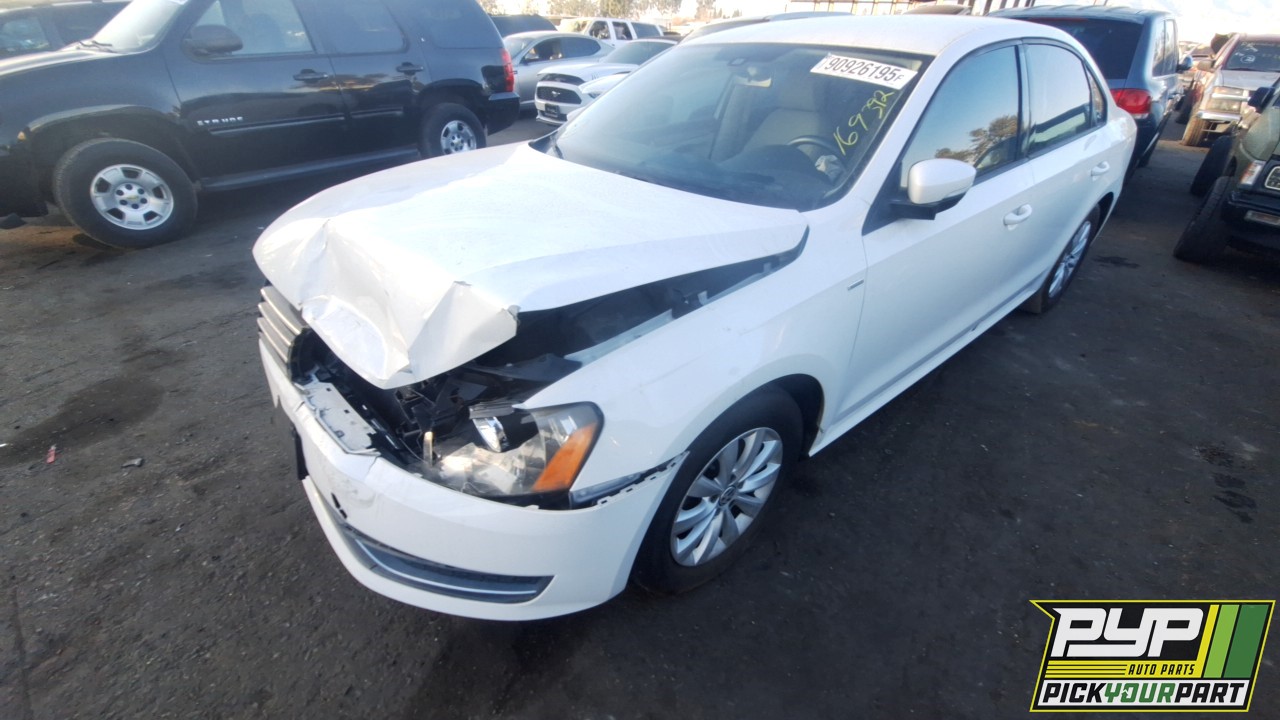 2015 VOLKSWAGEN PASSAT available for parts