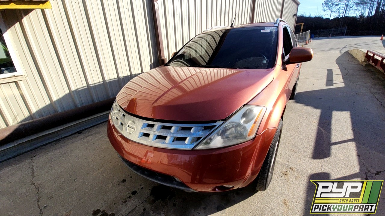 2003 NISSAN MURANO available for parts