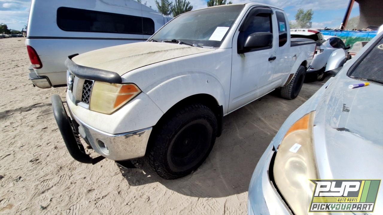 2007 NISSAN FRONTIER partes disponibles