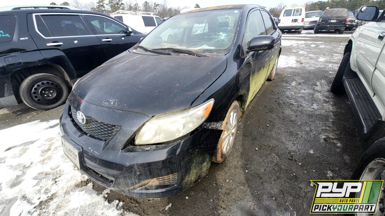2009 TOYOTA COROLLA partes disponibles