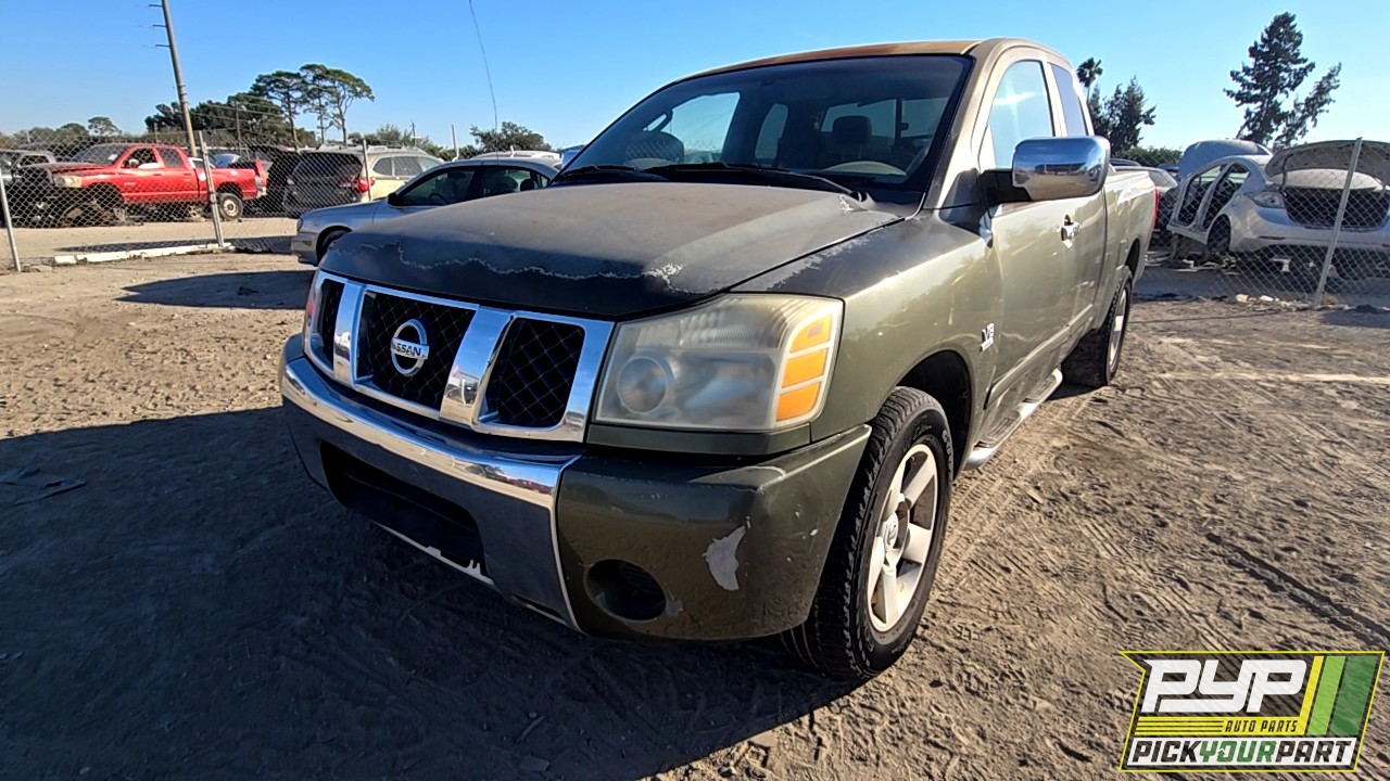 2004 NISSAN TITAN partes disponibles