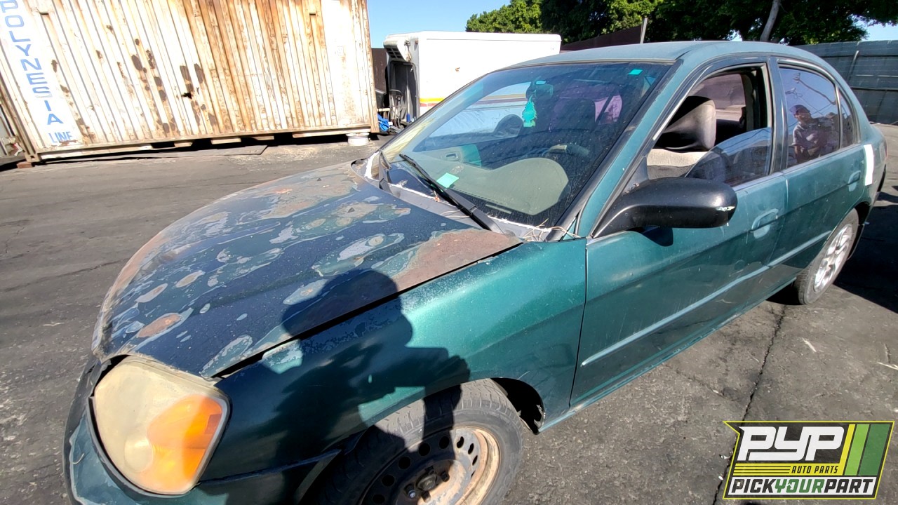 2002 HONDA CIVIC available for parts