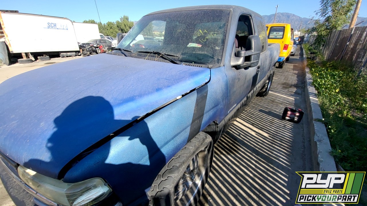 2002 CHEVROLET SILVERADO 1500 partes disponibles