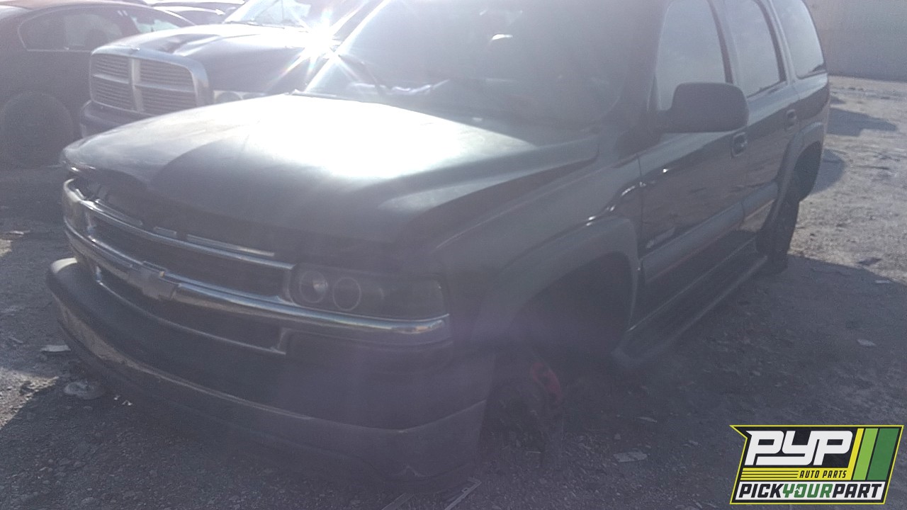 2003 CHEVROLET TAHOE partes disponibles