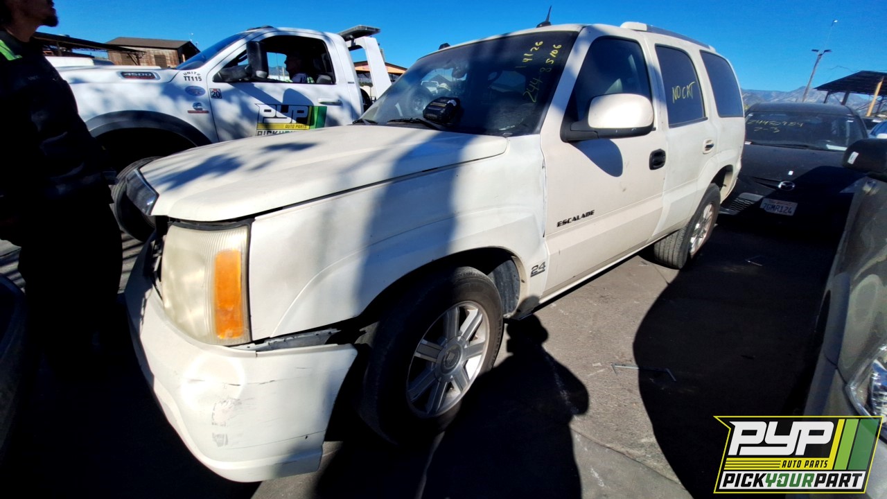 2002 CADILLAC ESCALADE partes disponibles