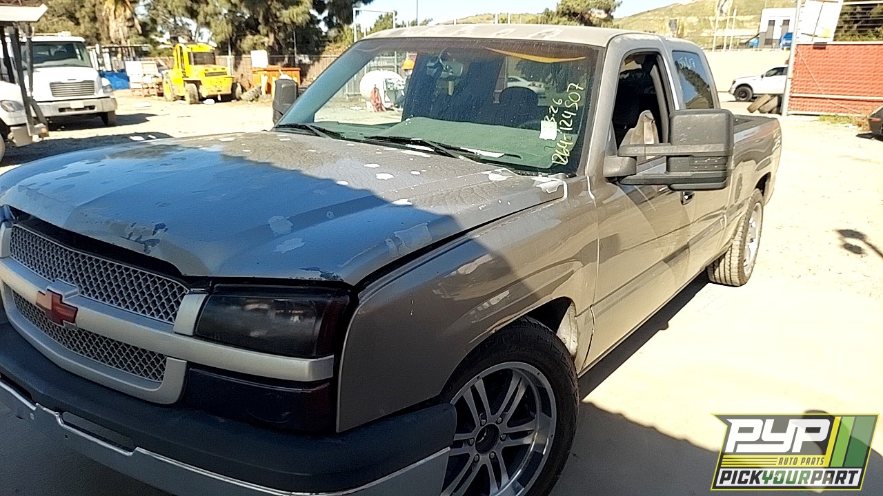 2003 CHEVROLET SILVERADO 1500 available for parts