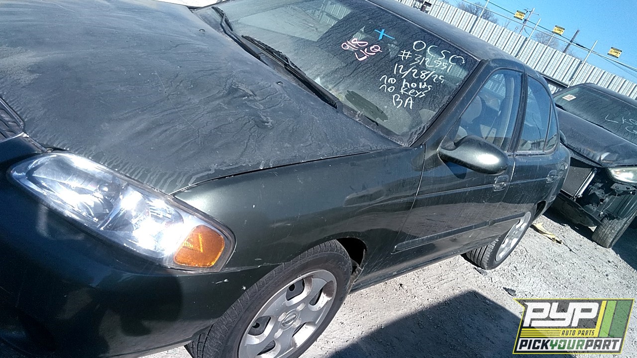 2003 NISSAN SENTRA partes disponibles