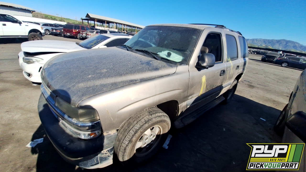 2003 CHEVROLET TAHOE partes disponibles