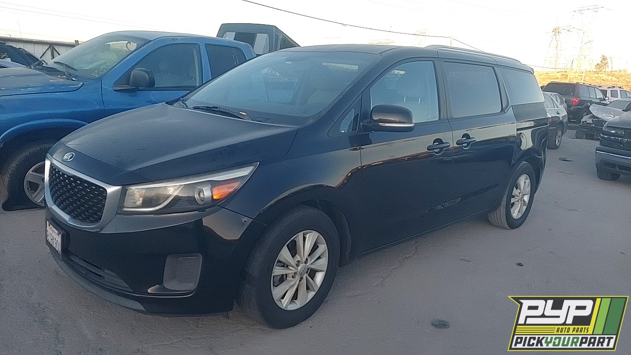 2016 KIA SEDONA available for parts