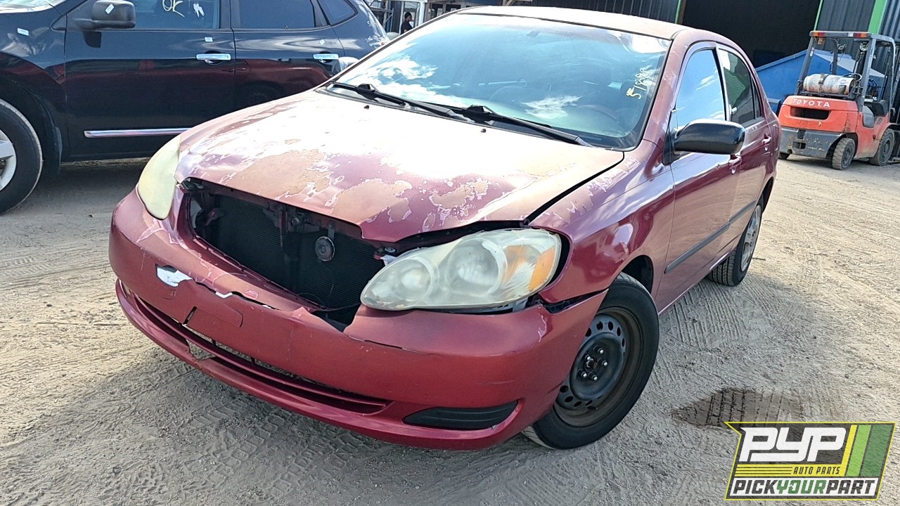 2006 TOYOTA COROLLA available for parts