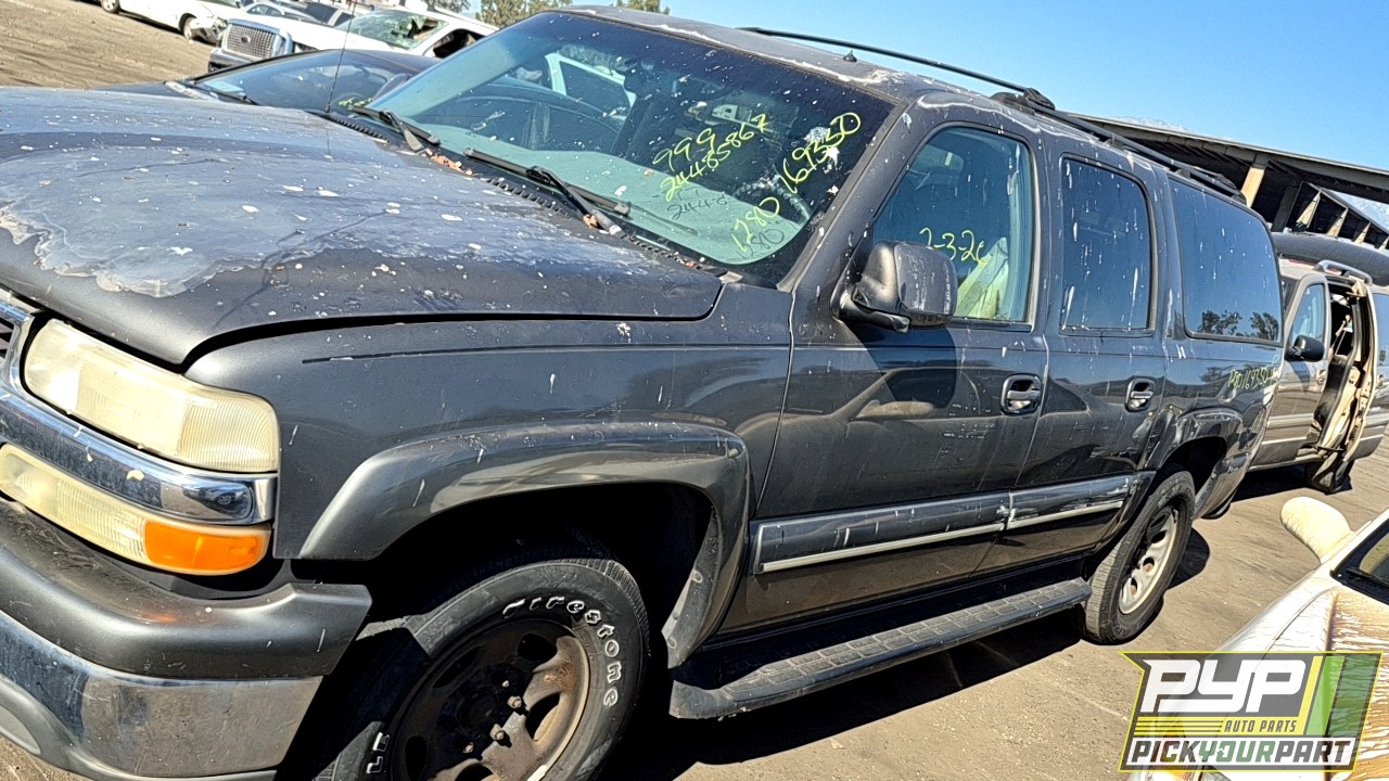 2002 CHEVROLET SUBURBAN 1500 partes disponibles