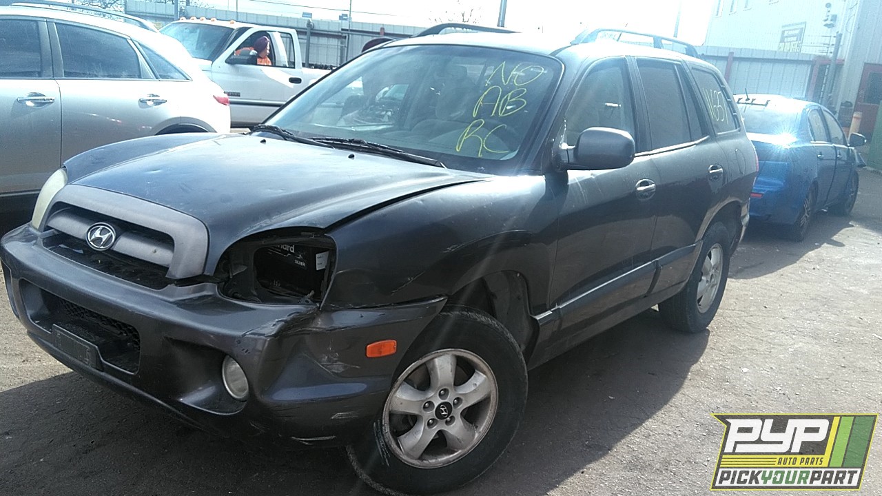 2006 HYUNDAI SANTA FE available for parts