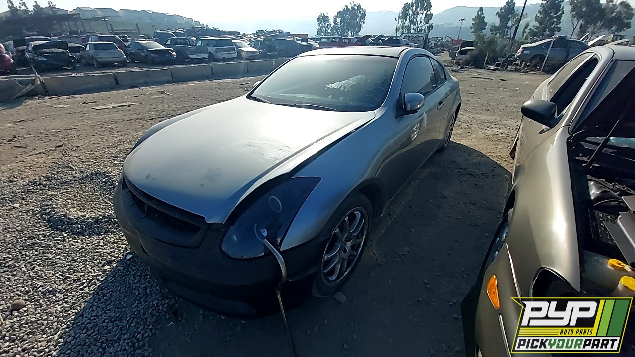 2007 INFINITI G35 available for parts