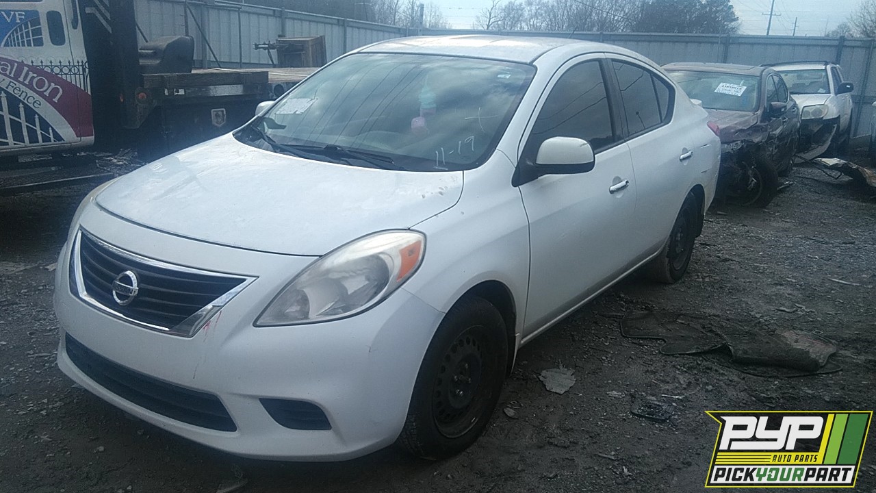 2014 NISSAN VERSA partes disponibles