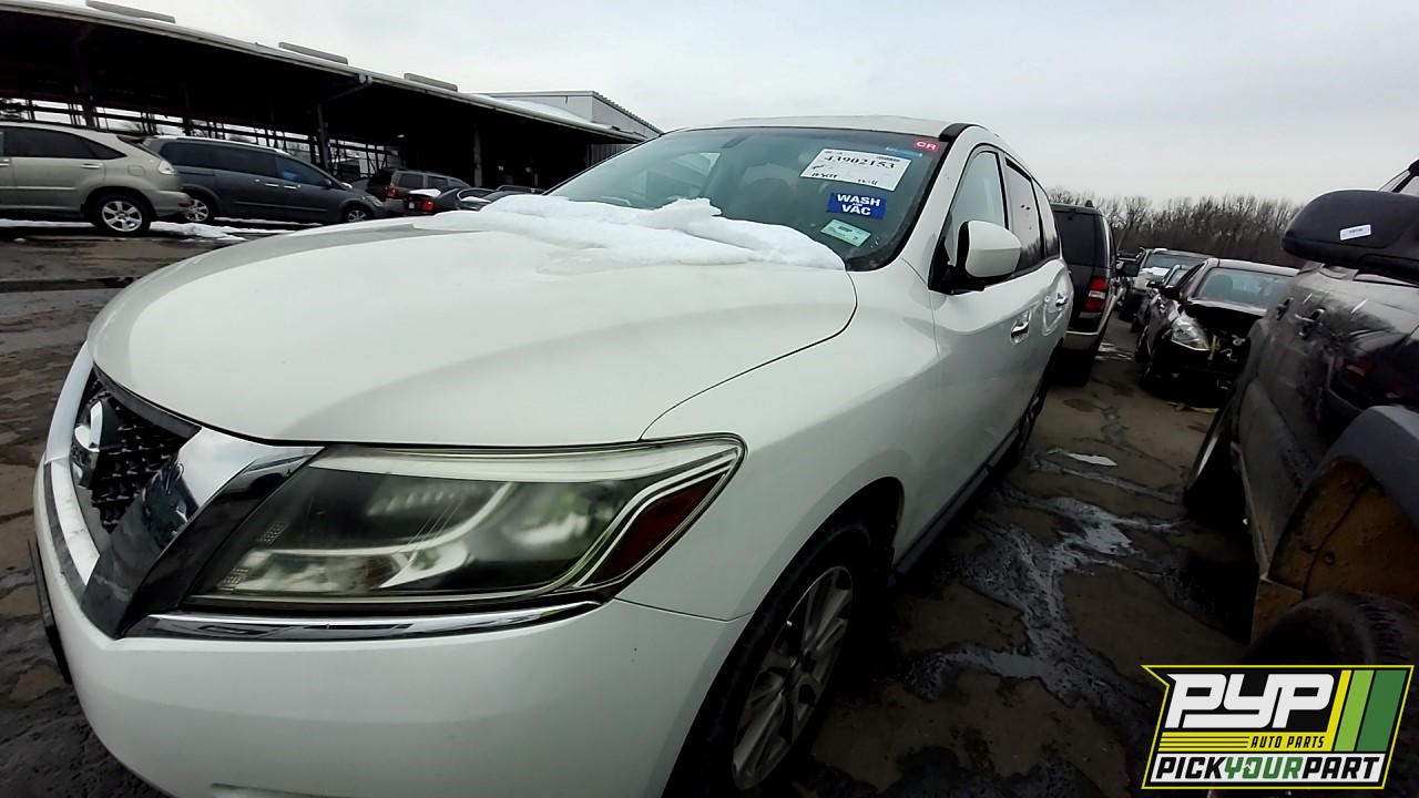 2014 NISSAN PATHFINDER partes disponibles