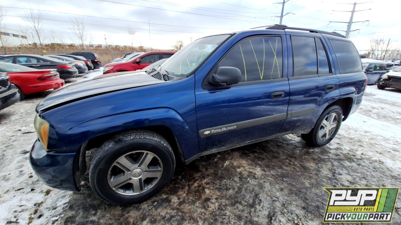 2004 CHEVROLET TRAILBLAZER partes disponibles