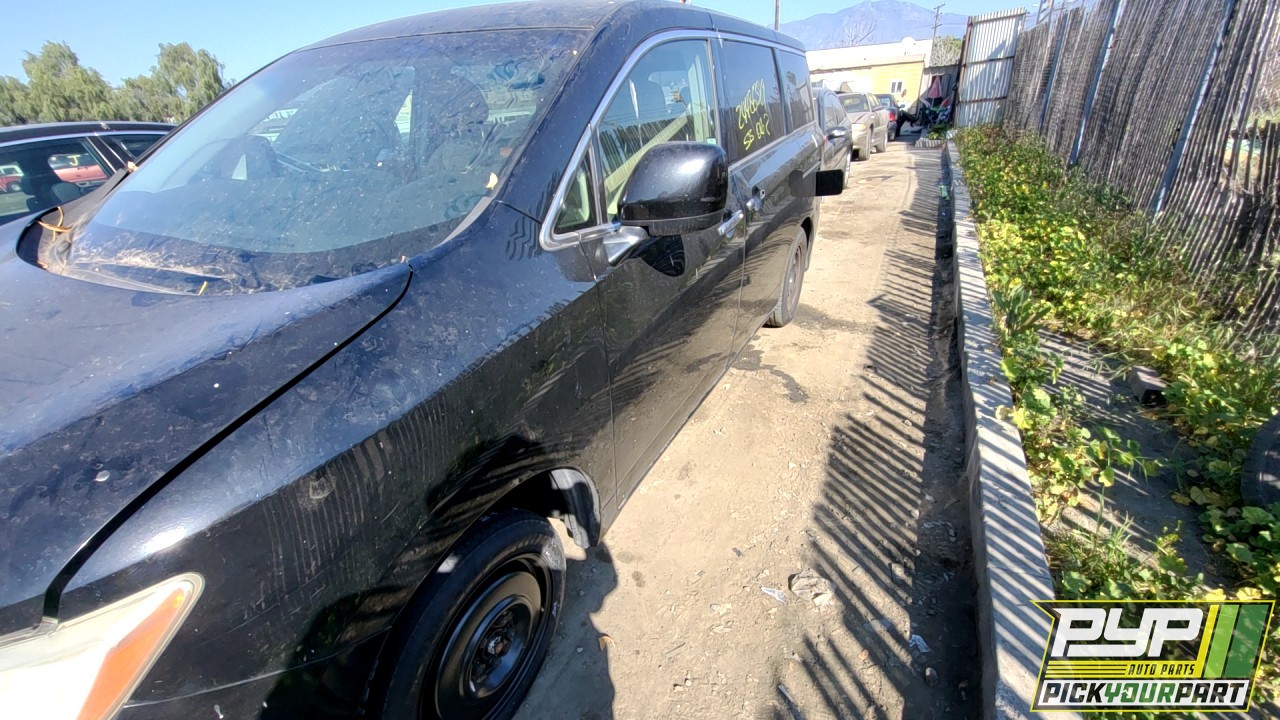 2012 NISSAN QUEST partes disponibles