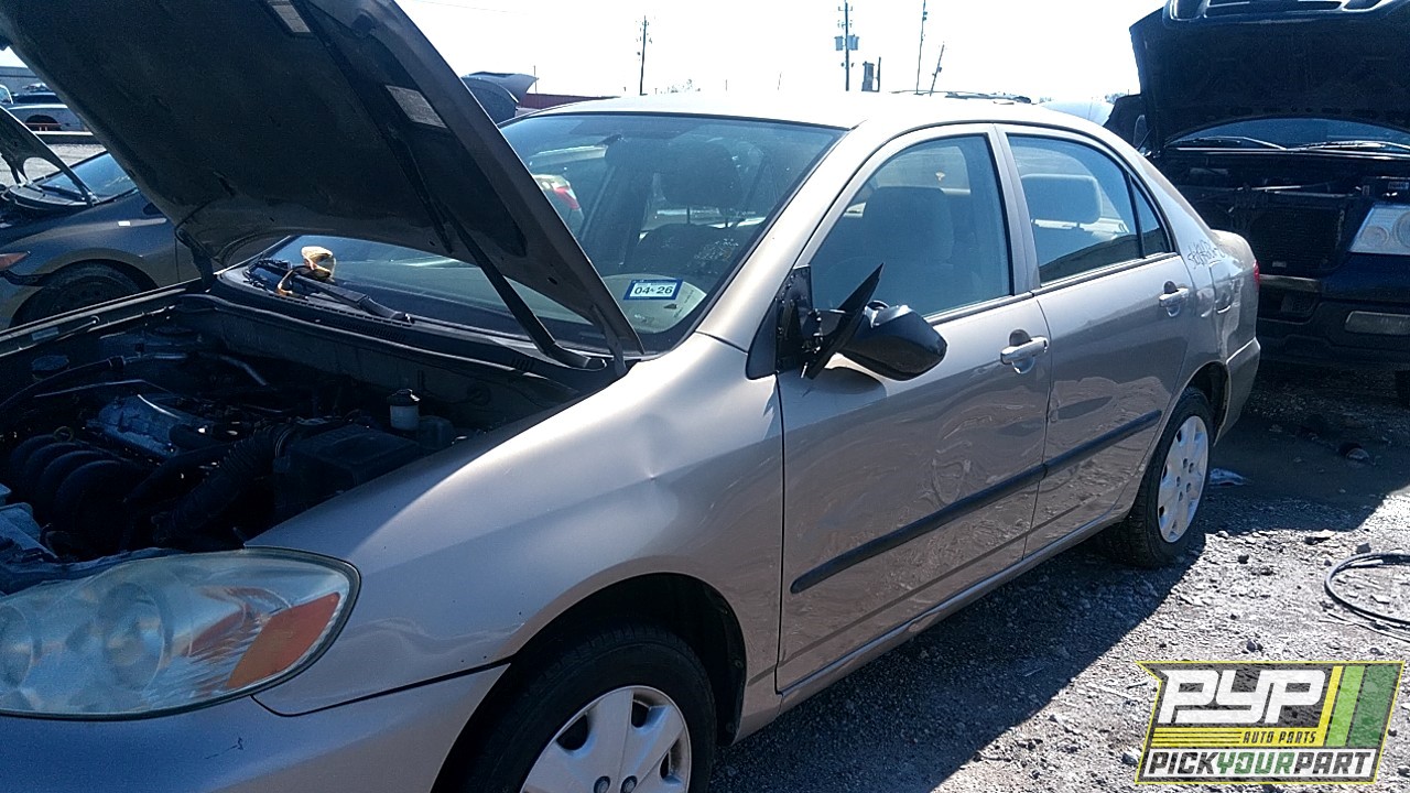 2007 TOYOTA COROLLA available for parts