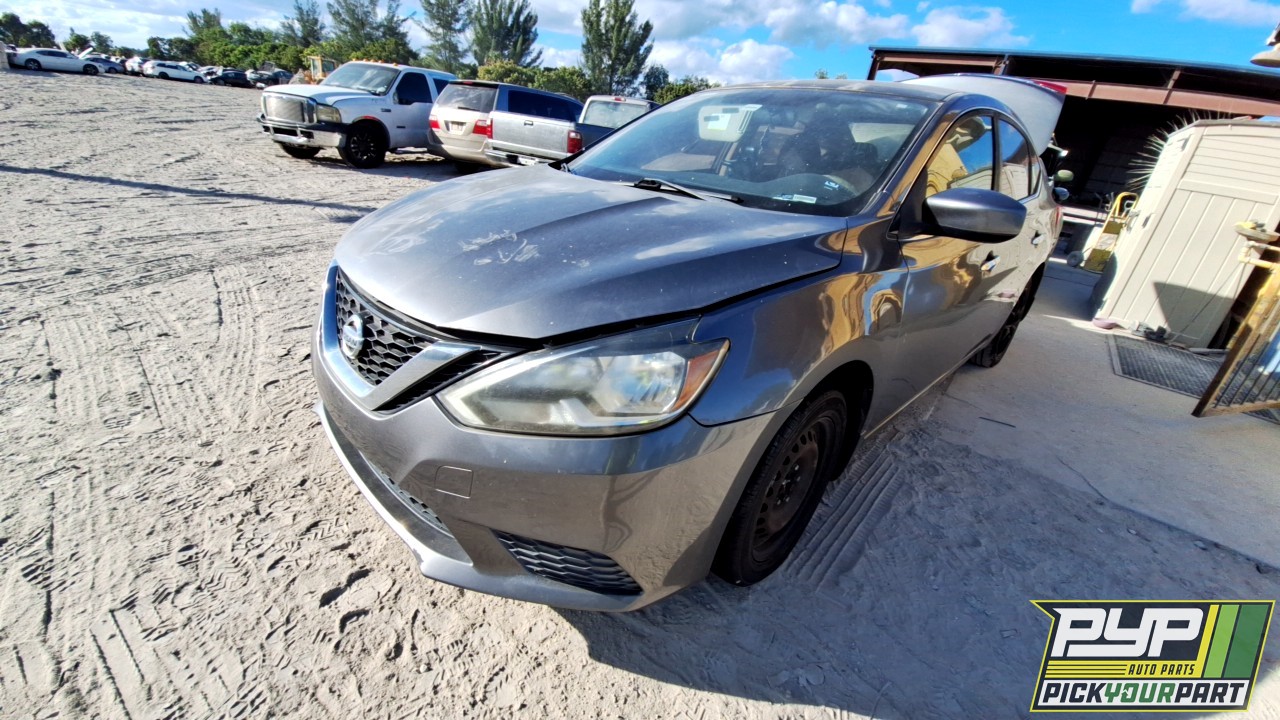 2016 NISSAN SENTRA partes disponibles