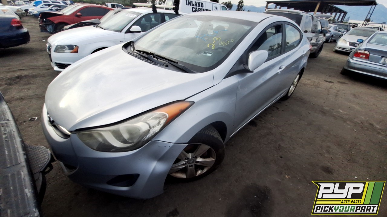 2011 HYUNDAI ELANTRA partes disponibles