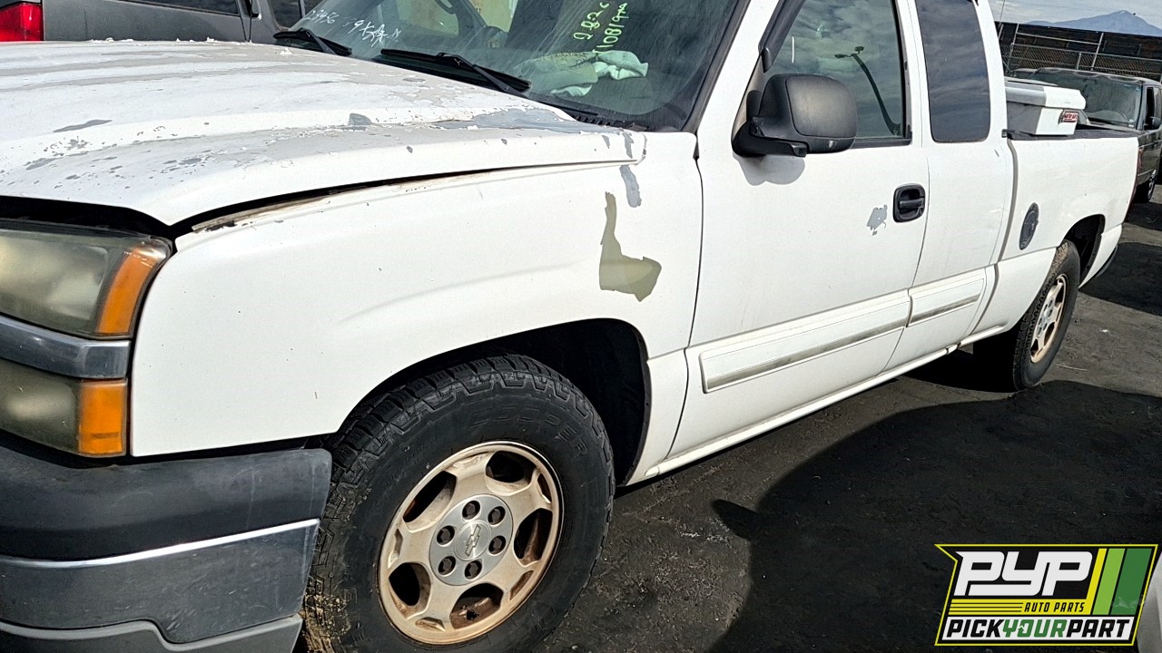 2003 CHEVROLET SILVERADO 1500 partes disponibles