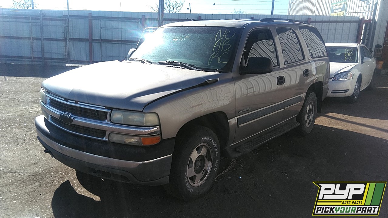 2002 CHEVROLET TAHOE available for parts
