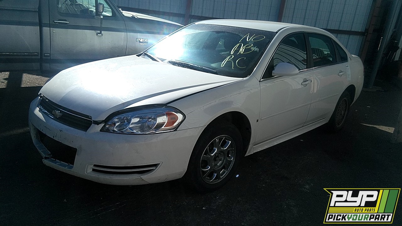 2009 CHEVROLET IMPALA partes disponibles
